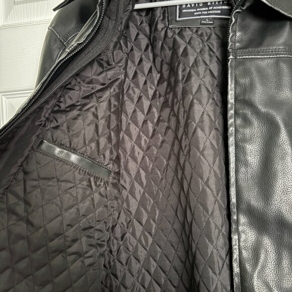 Leather Bomber Jacket - Picture 2 of 9